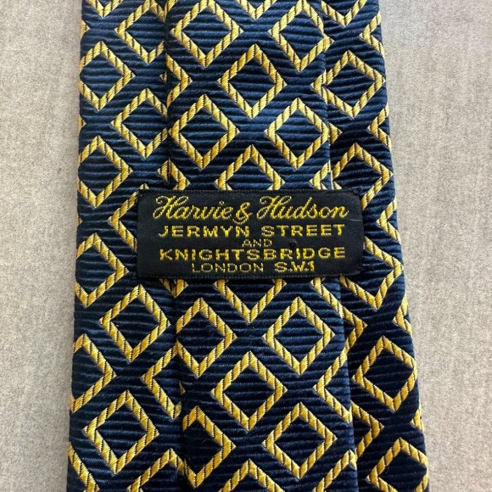 Harvey & Hudson Jermyn St X Charles Hill Silk Tie